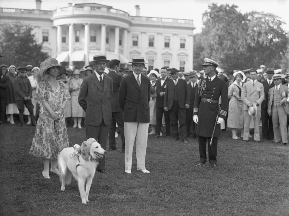 calvin coolidge white house