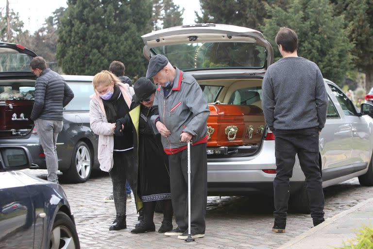 Rodolfo Bebán fue despedido por sus hijos y sus familiares