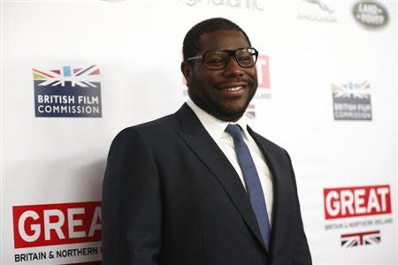 Best director nominee Steve McQueen for "12 Years a Slave" poses at the GREAT British Film Reception in Los Angeles, California February 28, 2014. REUTERS/Mario Anzuoni