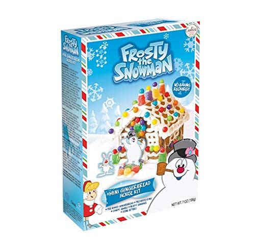 8) Frosty the Snowman Mini Gingerbread House Kit