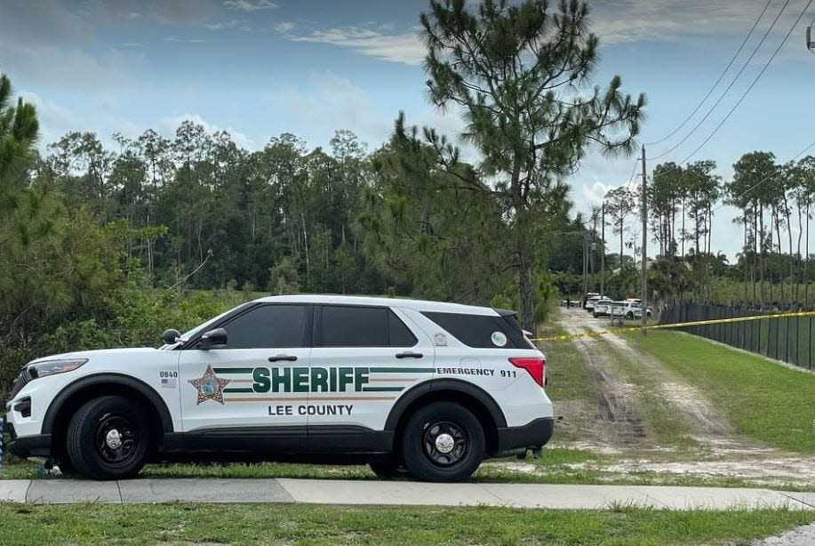 Lee County Sheriff's Office confirmed they were investigating a body along Imperail Parkway near Cordera Way in Bonita Springs on Thursday, June 9, 2022.