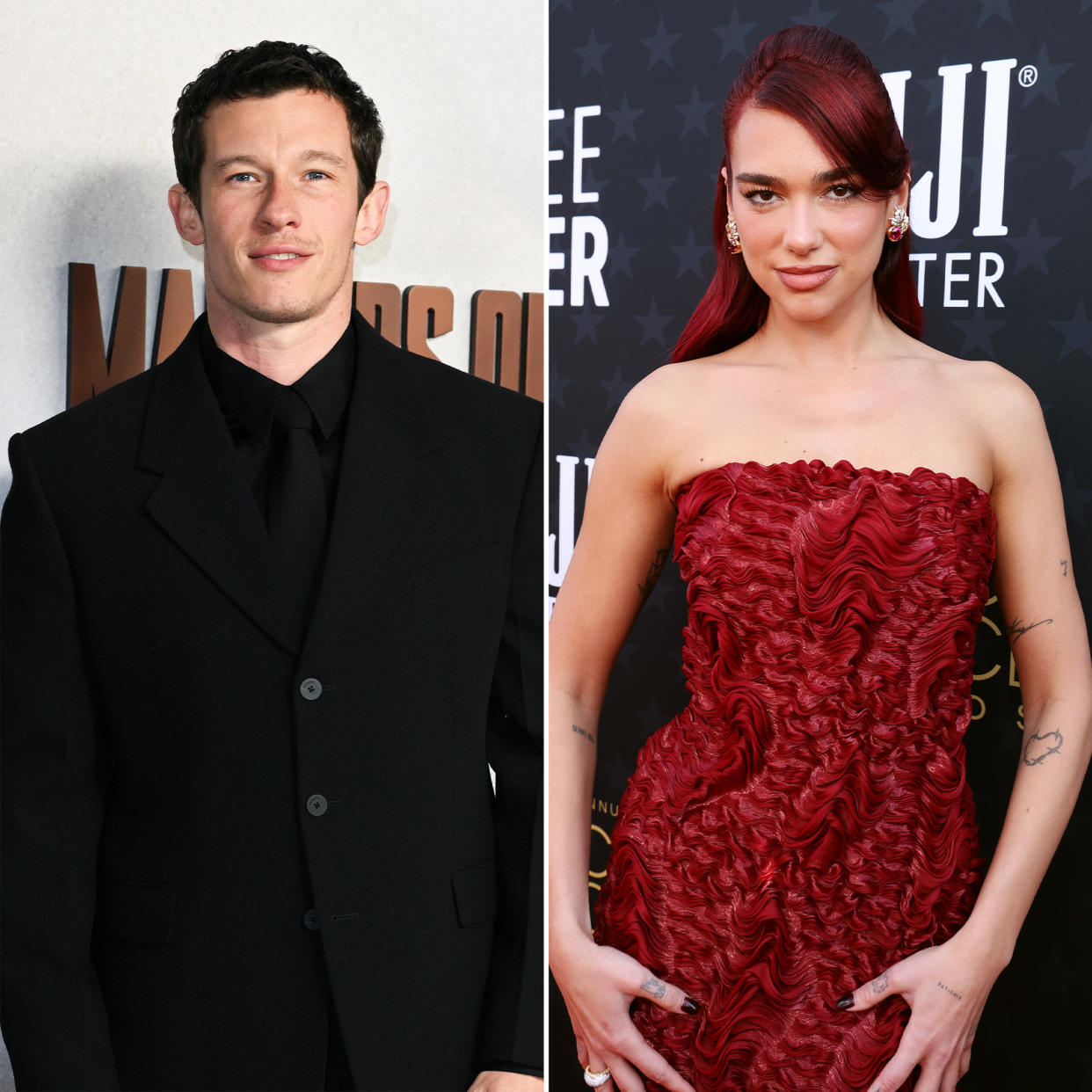 Callum Turner Plays Coy About Dua Lipa Romance