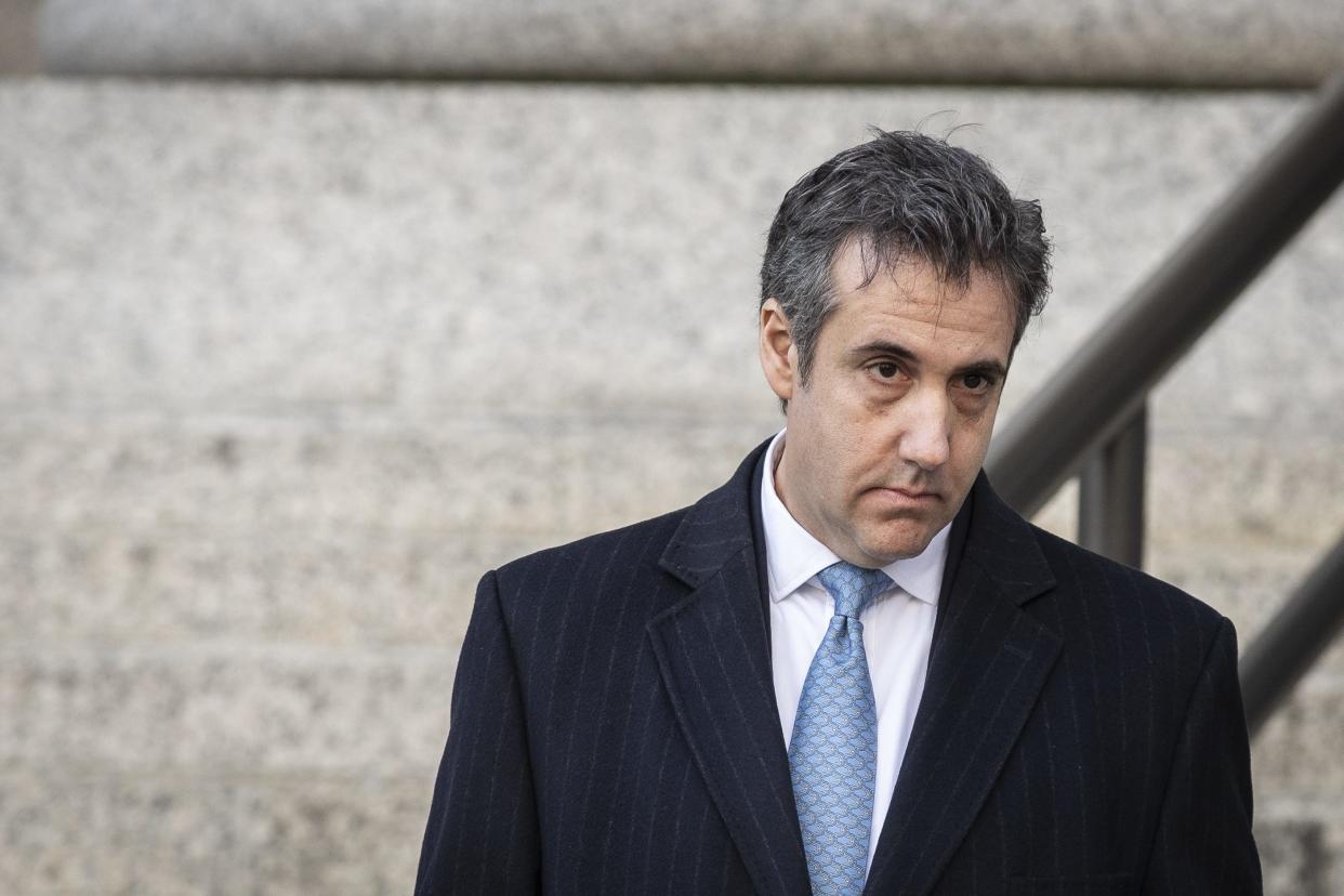 Michael Cohen on Nov. 29, 2018, in New York City.