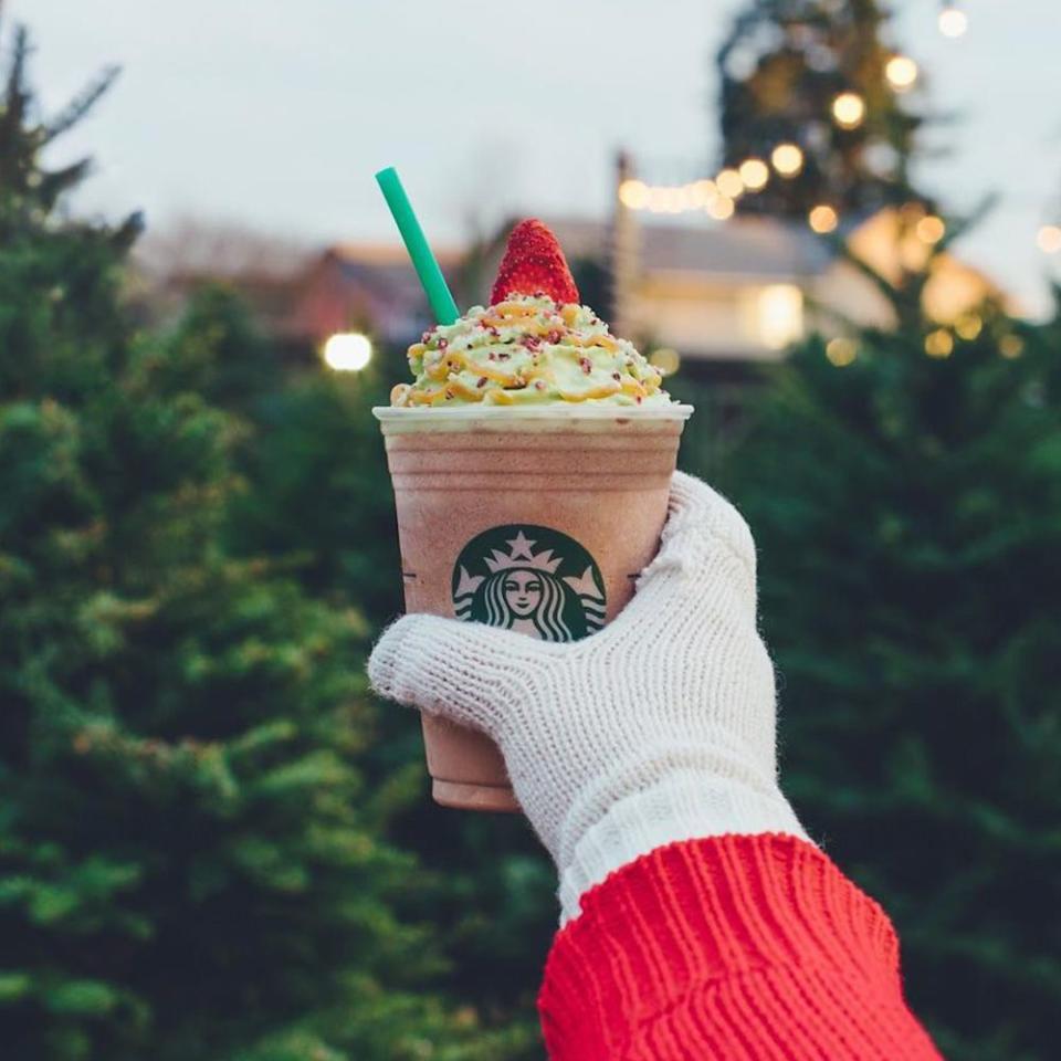 Christmas Tree Frappuccino — United States and Canada