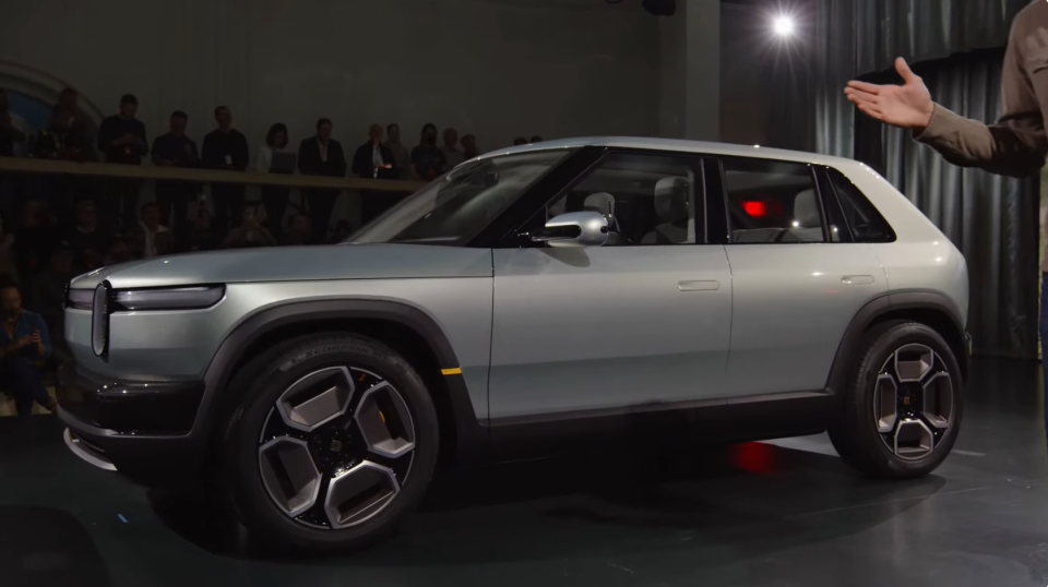 Un Rivian R3.