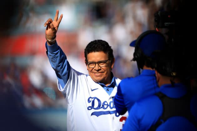 Dodgers Video: Fernando Valenzuela Bobblehead Night Ceremony At Dodger  Stadium