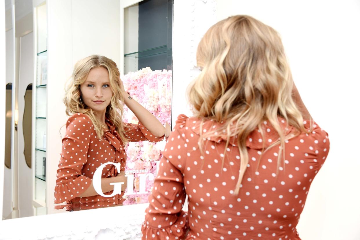 Sailor Brinkley Cook hosts the “Who’s That Girl” tween beauty line launch party in New York. (Photo: Courtesy of Who’s That Girl)