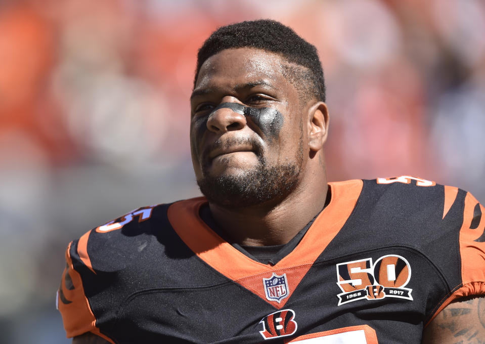 Vontaze Burfict isn’t a popular man in the Steelers’ locker room these days. (AP Photo)