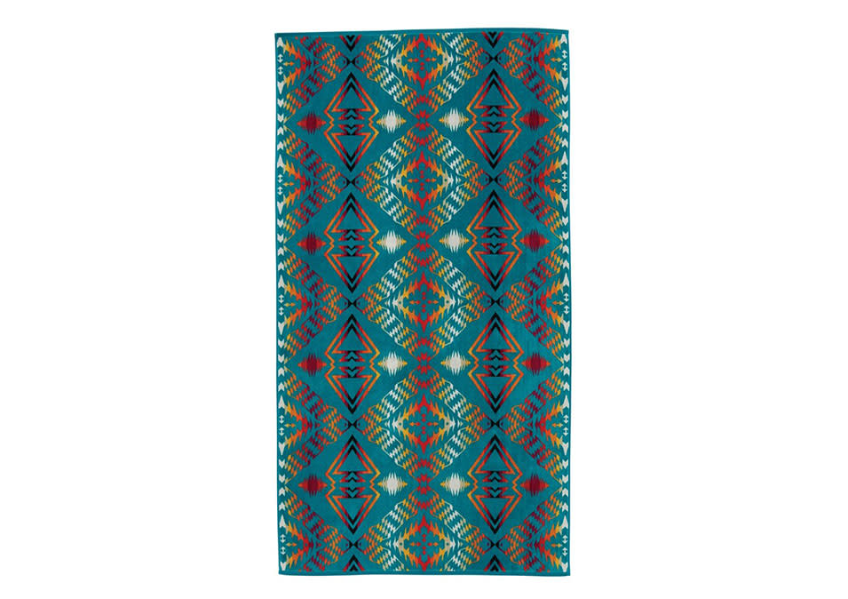 <p>Pendleton Towel, $50, <a rel="nofollow noopener" href="http://www.pendleton-usa.com/product/THUNDER-AND-EARTHQUAKE-SPA-TOWEL/173524/sc/0/c/0/pc/0/fs/true.uts" target="_blank" data-ylk="slk:pendleton-usa.com;elm:context_link;itc:0;sec:content-canvas" class="link ">pendleton-usa.com</a></p>