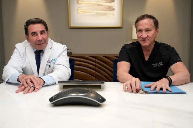 <p>Casey Durkin/E! Entertainment</p> Dr. Terry Dubrow and Dr. Paul Nassif
