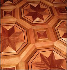 You can install a parquet floor in your own home.