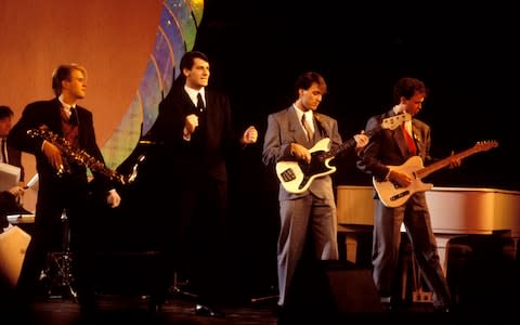 The remaining members of Spandau Ballet are about to audition replacements for their former lead singer Tony Hadley - Credit: David Redfern/Redferns