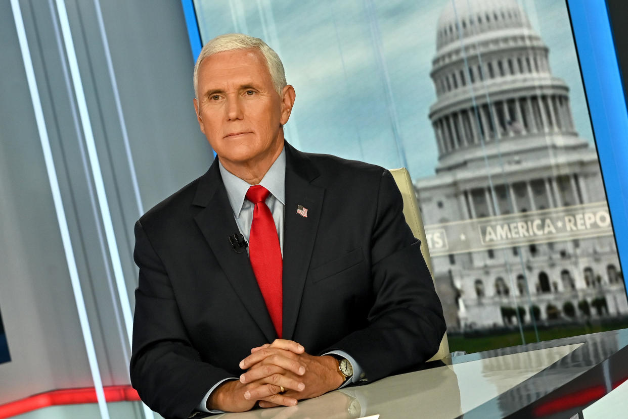 Former U.S. Vice President Mike Pence visits