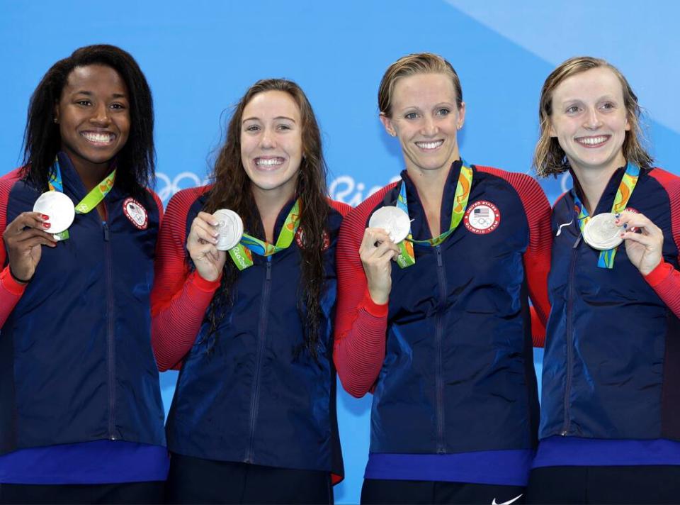 Katie Ledecky, 2016 Rio Olympics, Simone Manuel