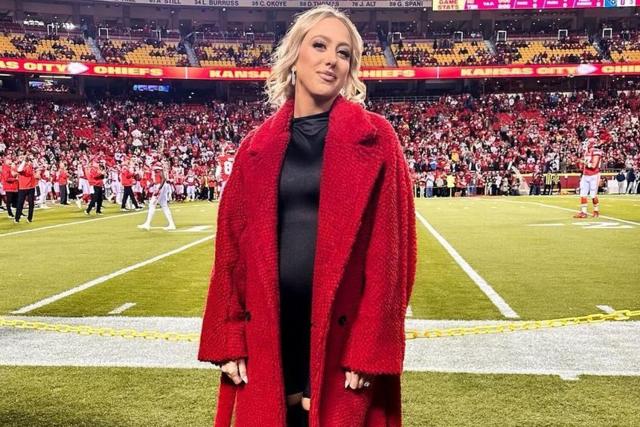 Pregnant Brittany Mahomes Says Sterling Is 'Waiting on Her Baby