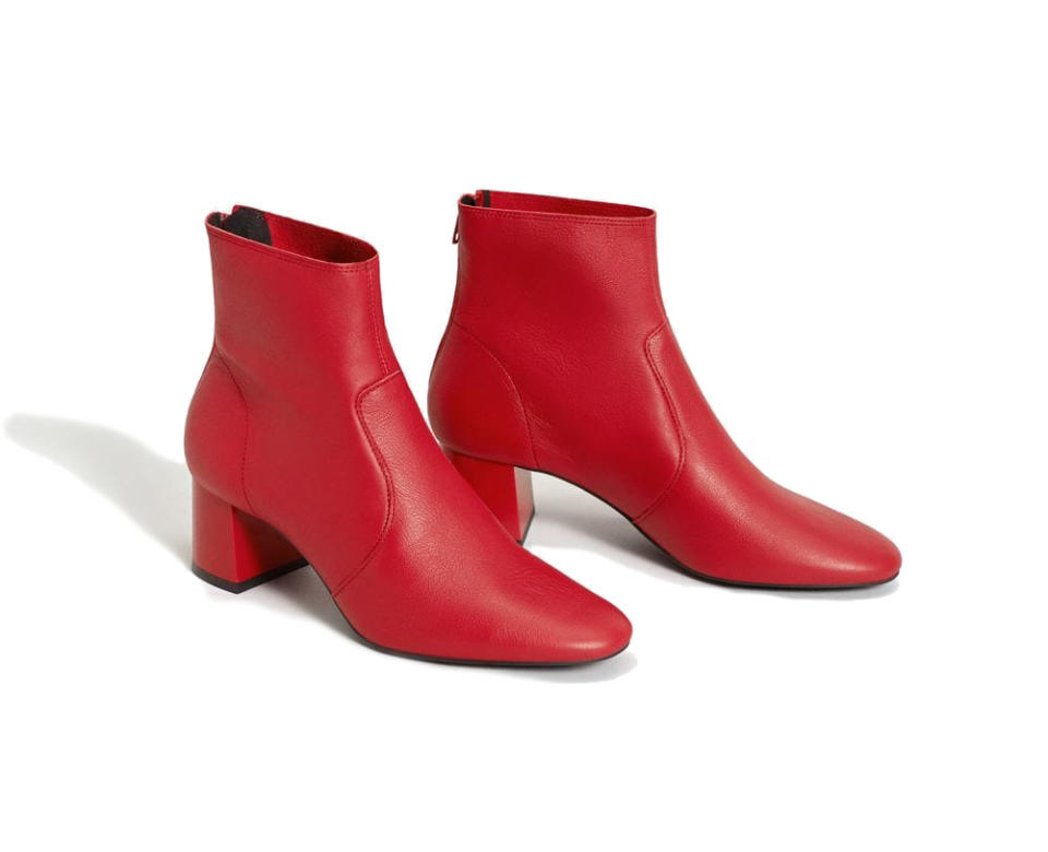 <p><a rel="nofollow noopener" href="https://shop.mango.com/gb/women/shoes-boots-and-ankle-boots/heel-leather-ankle-boot_13063703.html?c=70&n=1&s=accesorios.accesorio;42,342,442" target="_blank" data-ylk="slk:Mango;elm:context_link;itc:0;sec:content-canvas" class="link ">Mango</a> – £49.99 </p>