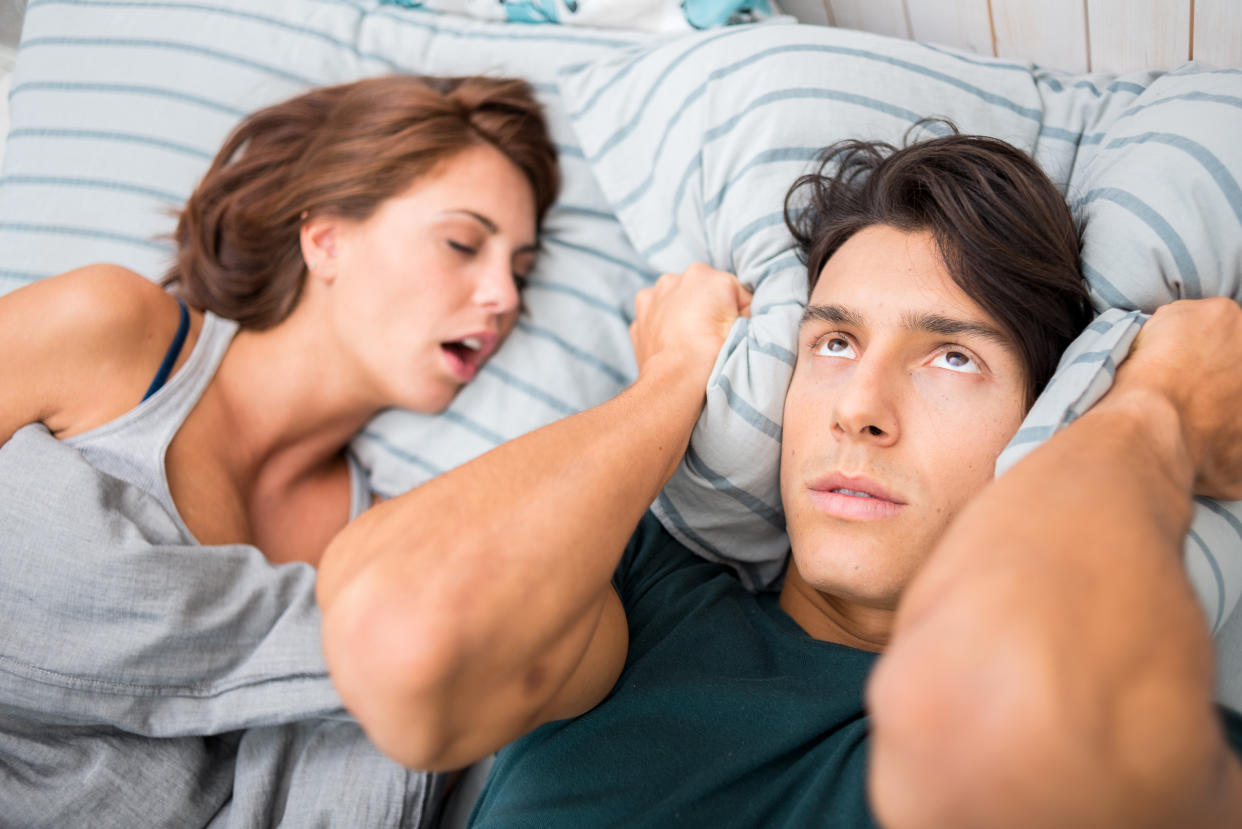 Women snore just as much as men a new survey has revealed [Photo: Getty]