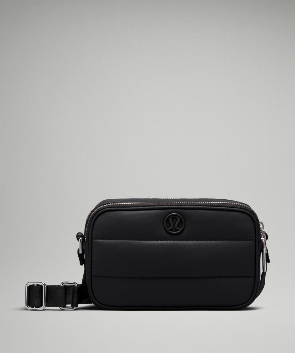 <p><a href="https://go.redirectingat.com?id=74968X1596630&url=https%3A%2F%2Fshop.lululemon.com%2Fp%2Fbags%2FWunder-Puff-Crossbody-Camera-Bag-2L%2F_%2Fprod11570126&sref=https%3A%2F%2F" rel="nofollow noopener" target="_blank" data-ylk="slk:Shop Now;elm:context_link;itc:0;sec:content-canvas" class="link ">Shop Now</a></p><p>Wunder Puff Crossbody Camera Bag 2L</p><p>lululemon.com</p><p>$98.00</p>