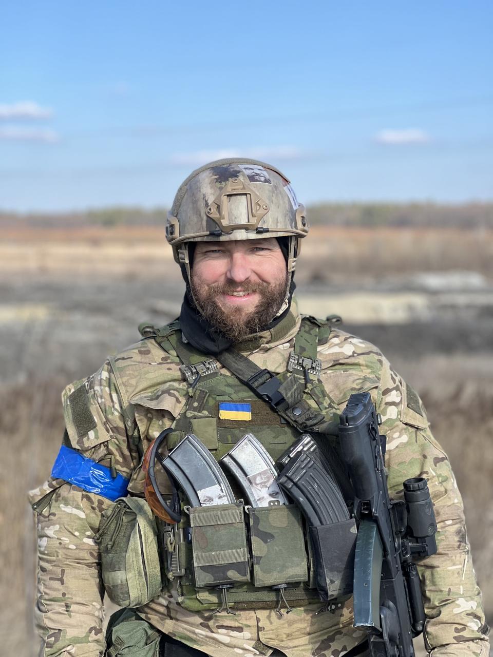 Riot Division&#x002018;s founder Oleg Moroz is now defending Ukraine. - Credit: Courtesy of Jen Sidary