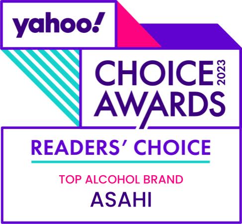 Asahi is Top Alcohol Brand in Yahoo Choice Awards 2023. (PHOTO: Yahoo Life Singapore)