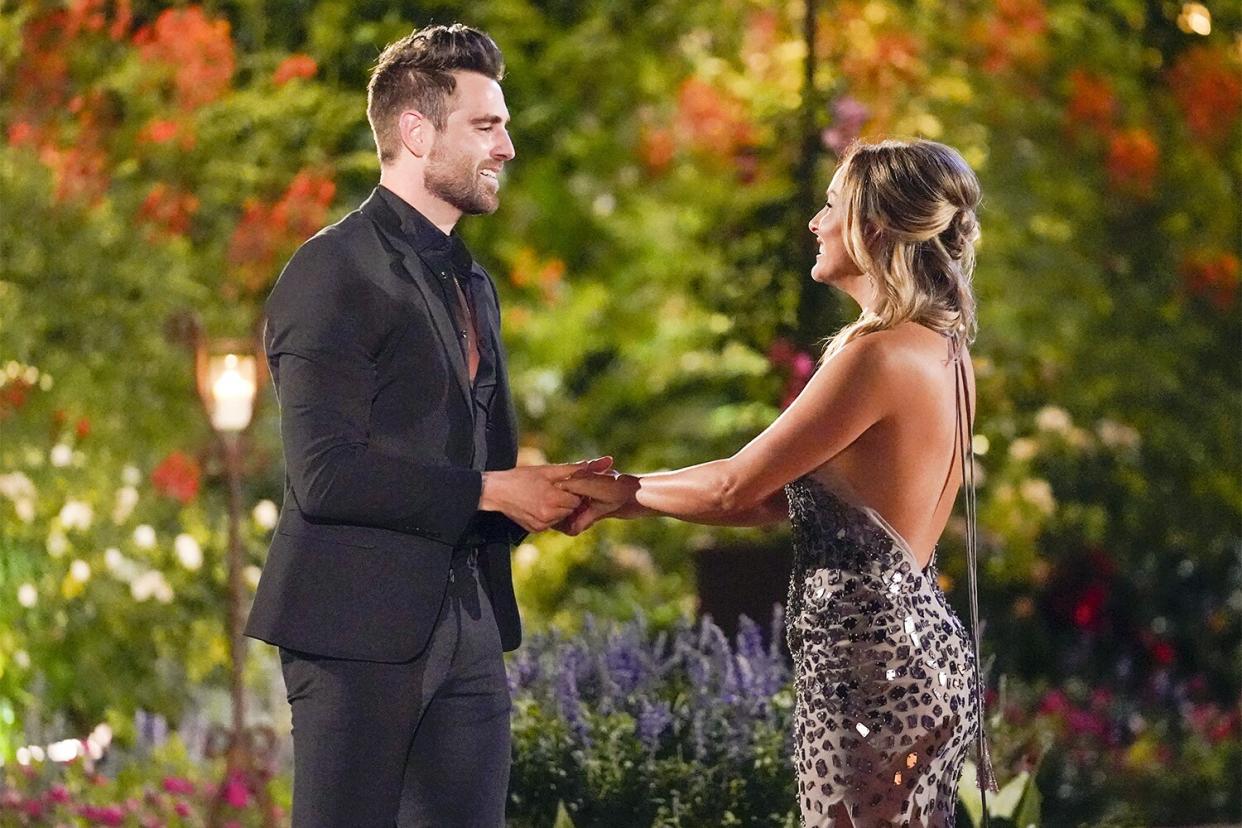 The Bachelorette's Clare Crawley Gets Cozy with Eliminated Contestant Blake Monar