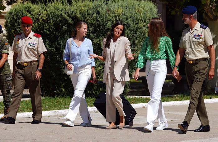 La princesa Leonor ingresa en la Academia Militar de Zaragoza