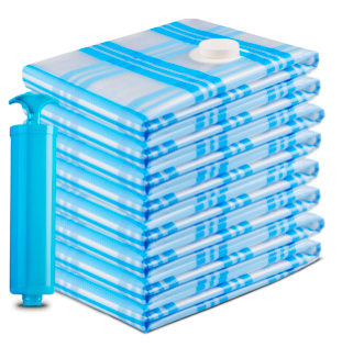 Vacuum Storage Bags, 8 Jumbo Space Saver