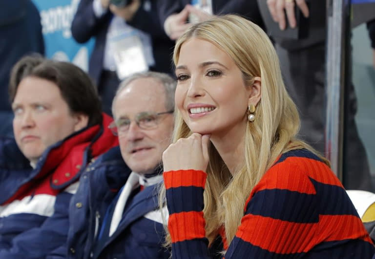 Ivanka Trump was on hand to watch America's men win their first Olympic curling title