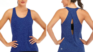 Ictive Cross Backless Workout Top