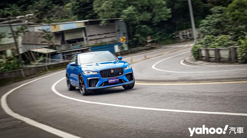 2022 Jaguar F-Pace SVR山道試駕！V8機增不只威能、更是喧嘩上等！