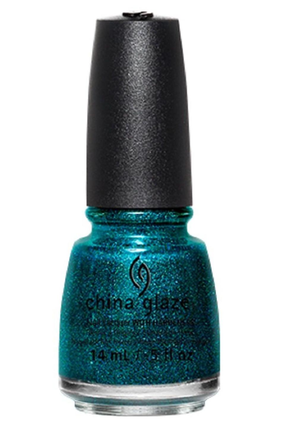 15) China Glaze Nail Lacquer in Give Me The Green Light