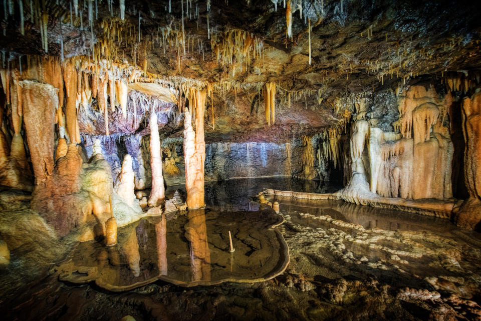 Fairy Cave at Buchan Limestone Caves in East Gippsland