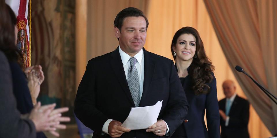 Casey DeSantis Ron DeSantis