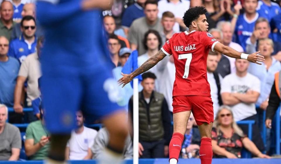 Luis Díaz es el colombiano crack en la Premier League. Imagen tomada de Instagram @luisdiaz19_