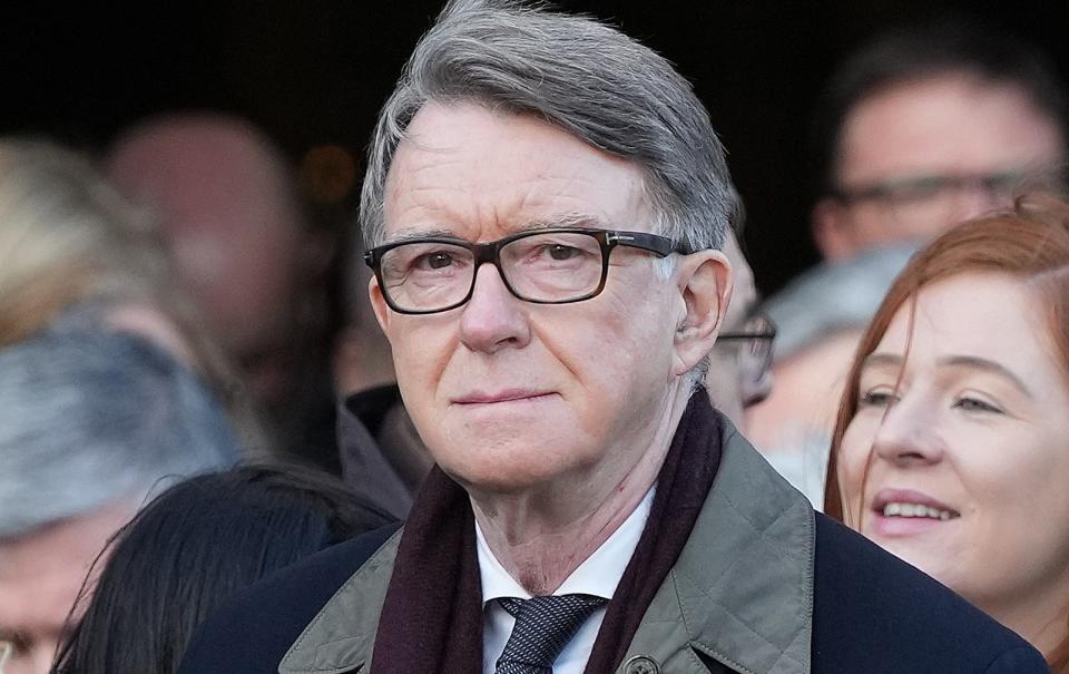 Lord Mandelson was one of a number of former frontbenchers from the days when Blair and Brown ruled the roost