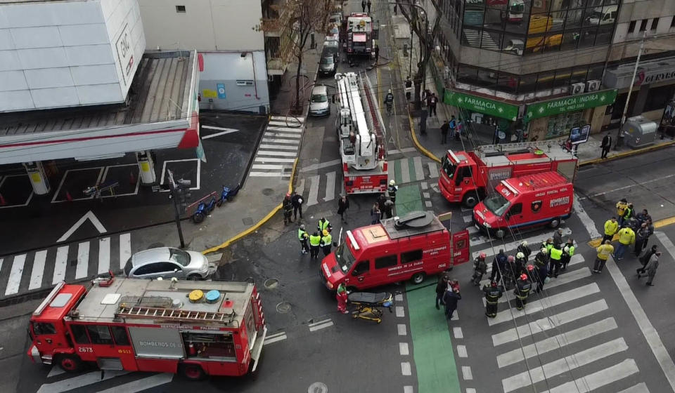 Incendio en Recoleta