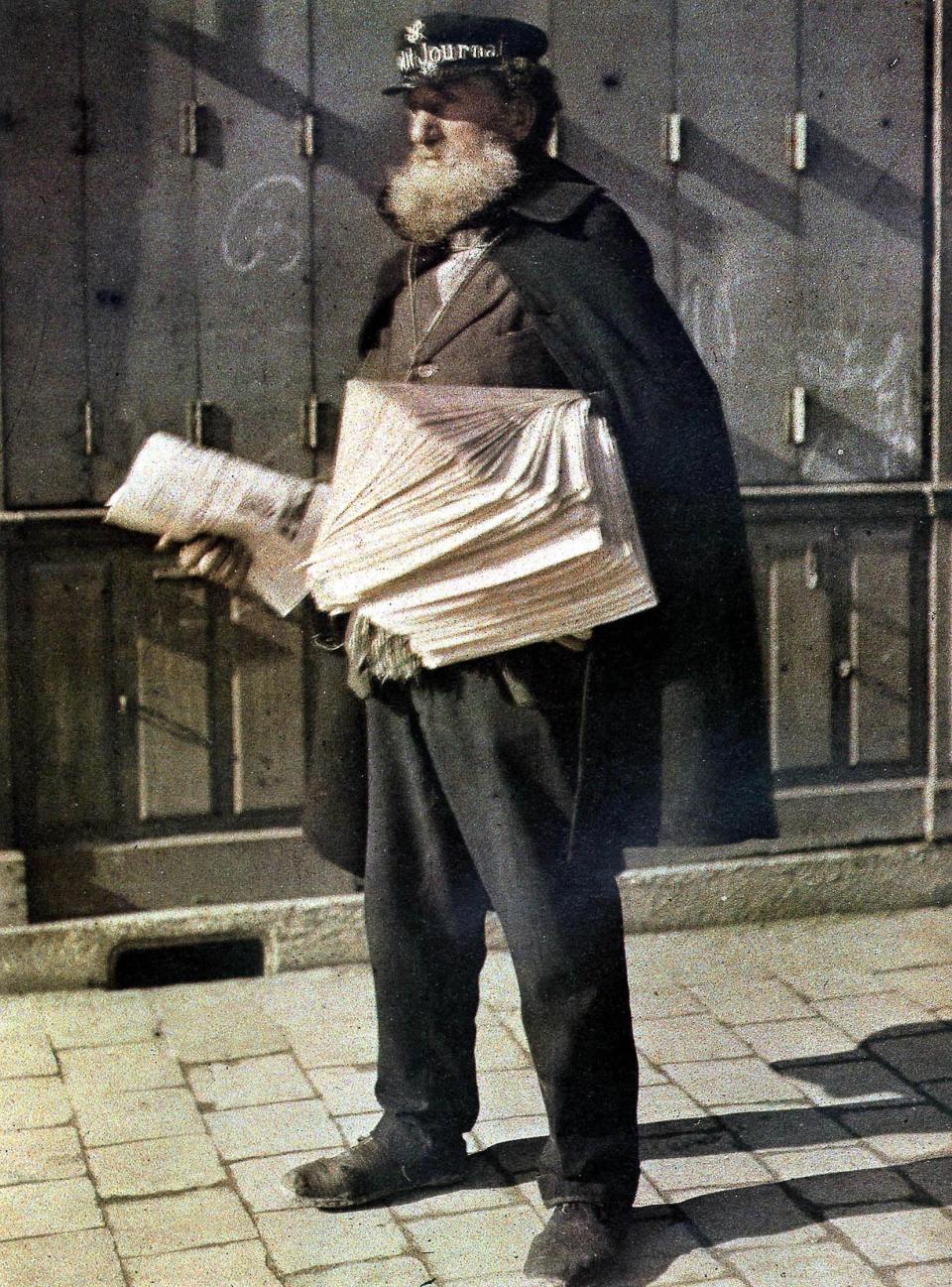 autochrome newspapers