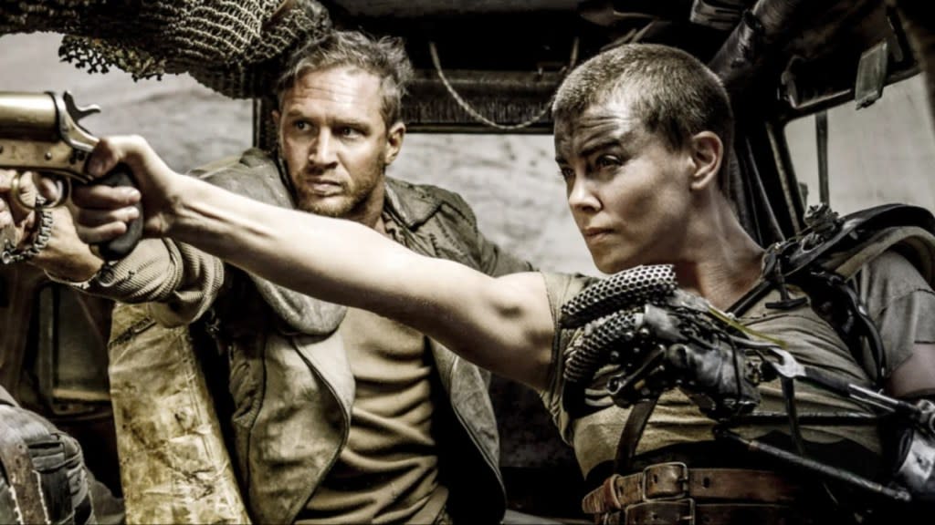 Mad Max Tom Hardy and Charlize Theron