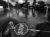 <p>A neighborhood under several feet of water Bonita Springs, Fla., a town hard hit by flooding in the aftermath of Hurricane Irma. (Photo: Holly Bailey/Yahoo News) </p>