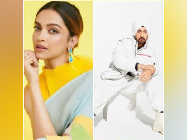 Deepika Padukone, Diljit Dosanjh (Image source: Instagram)