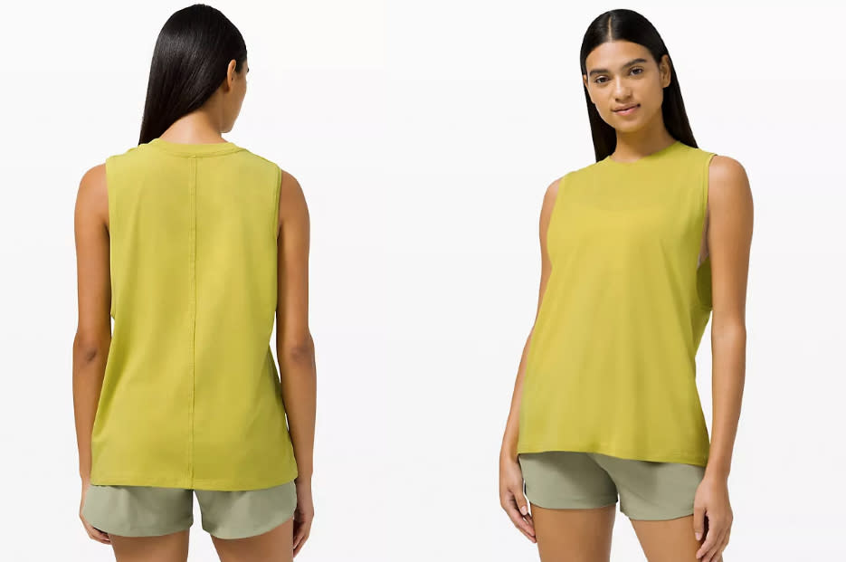 Lululemon's latest round of markdowns includes this cute and airy tank top.