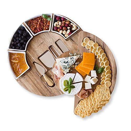 ChefSofi Charcuterie and Cheese Board Serving Platter