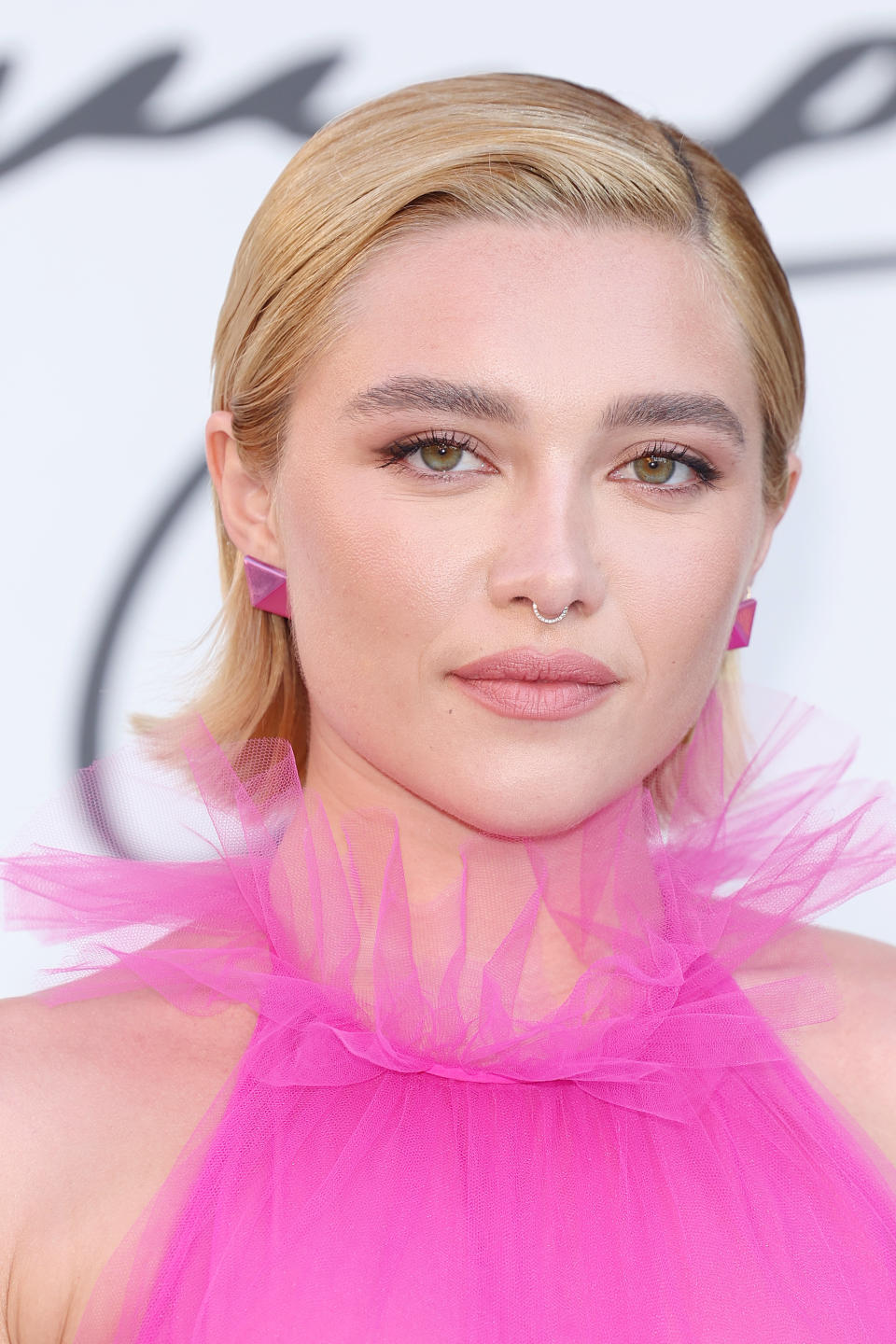 Florence Pugh says she's been sent body-shaming comments since baring her breasts in a sheer Valentino gown. (Photo: Daniele Venturelli/WireImage)