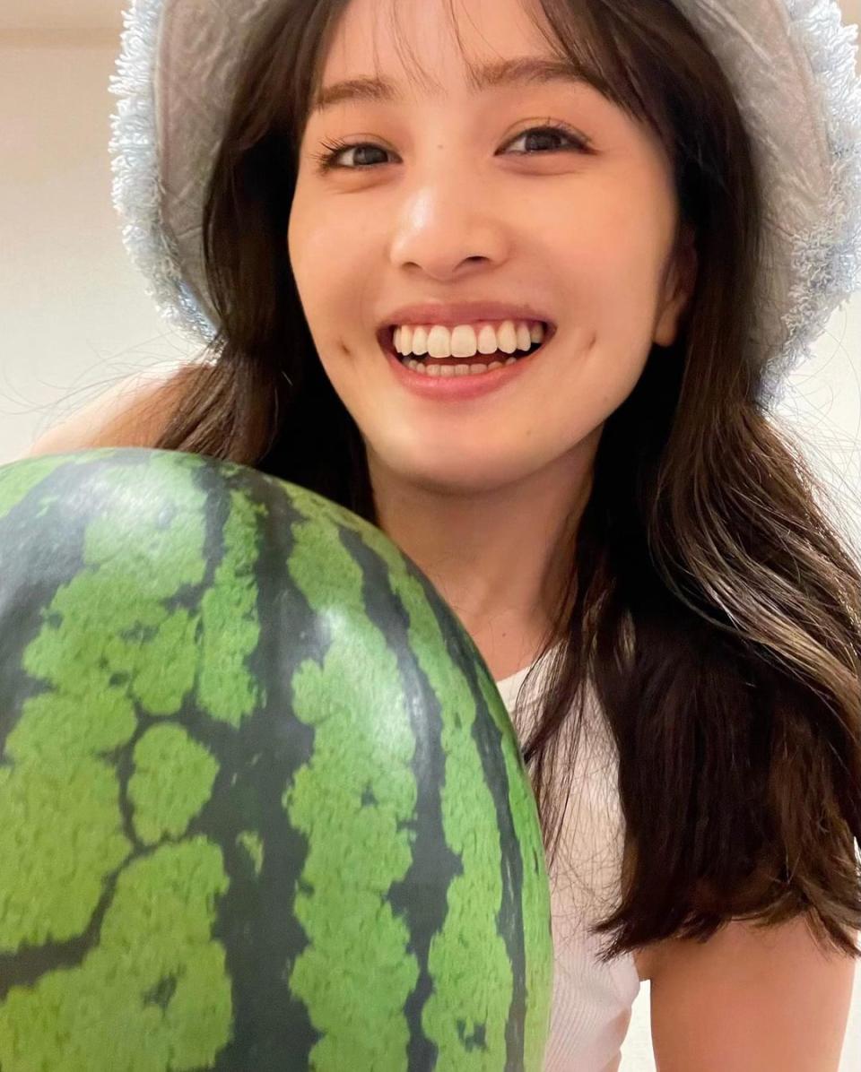 百田夏菜子是女團桃色幸運草Z的隊長。（圖片來源：kanakomomota_official /IG)