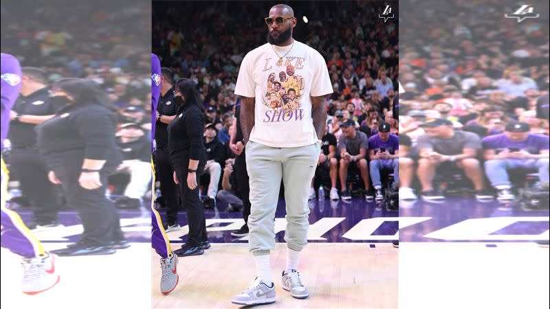 詹姆斯（LeBron James）將迎來職業生涯第20個賽季。（圖／翻攝自湖人推特）