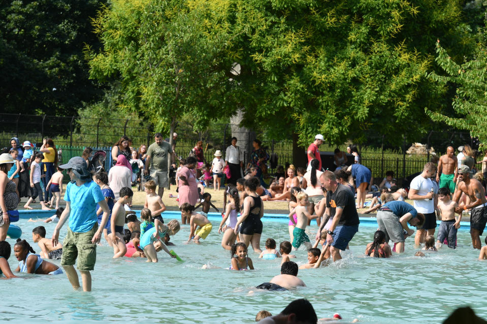 Britain basks in record-breaking heatwave