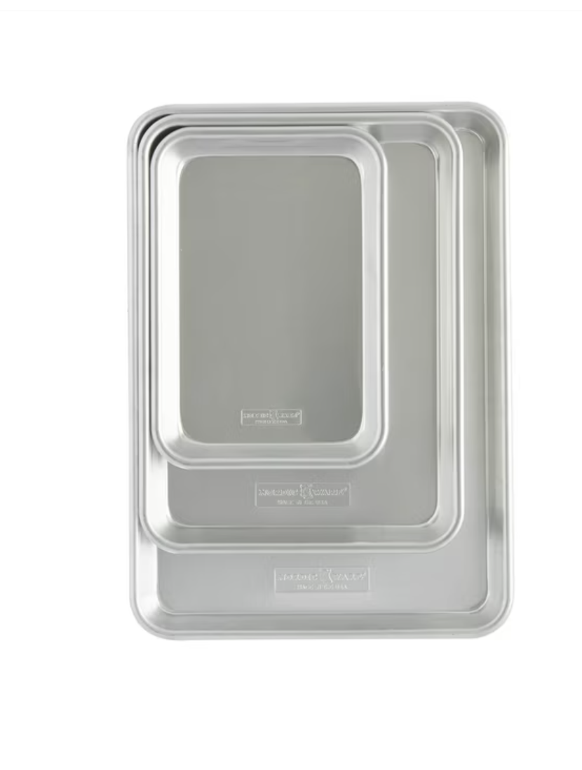 <p><a href="https://go.redirectingat.com?id=74968X1596630&url=https%3A%2F%2Fwww.walmart.com%2Fip%2FNordic-Ware-Naturals-3-Piece-Aluminum-Sheet-Pan-Set-with-Jelly-Roll-Quarter-Sheet-and-Eighth-Sheet-Pans%2F960516953%3Fveh%3Daff%26adid%3D1500000020090000065562%26cn%3D42845&sref=https%3A%2F%2Fwww.goodhousekeeping.com%2Flife%2Fentertainment%2Fa61815798%2Ffall-cookbook-preview%2F" rel="nofollow noopener" target="_blank" data-ylk="slk:Shop Now;elm:context_link;itc:0;sec:content-canvas" class="link rapid-noclick-resp">Shop Now</a></p><p>Nordic Ware Naturals 3 Piece Aluminum Sheet Pan Set with Jelly Roll, Quarter Sheet and Eighth Sheet Pans</p><p>Walmart</p><p>$22.97</p>