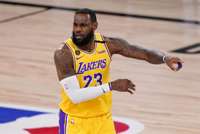 NBA store begins selling LeBron James Lakers gear - Silver Screen and Roll