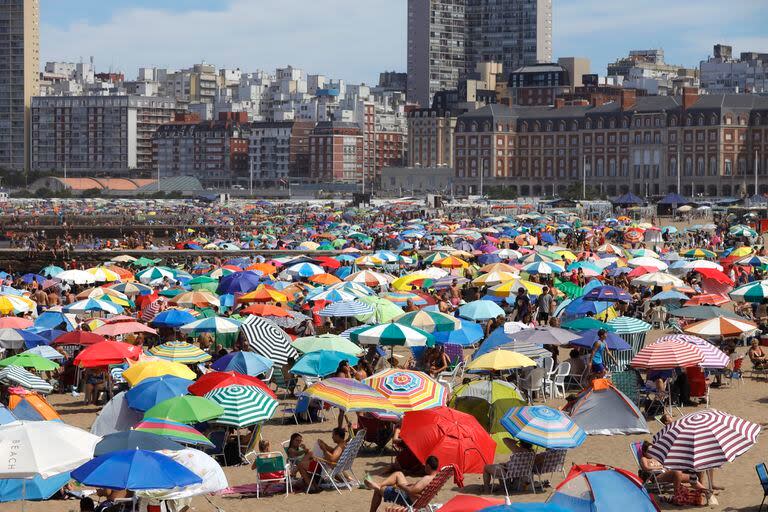 El buen tiempo favoreció una más prolongada permanencia –y con ella, consumo– en las playas