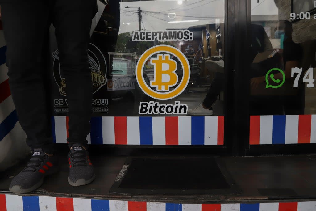 El Salvador Bitcoin (Copyright 2021 The Associated Press. All rights reserved)